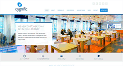 Desktop Screenshot of cygnific.com